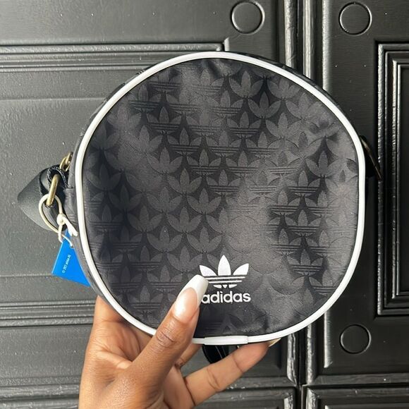 adidas Handbags - Adidas round jacquard bag